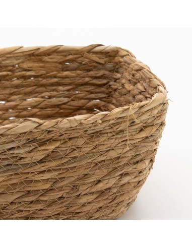 Paniers carrés en herbe marine – Nature & rangement zen