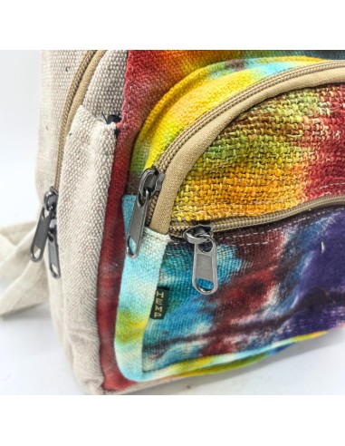 Sac bandoulière en chanvre tie?dye