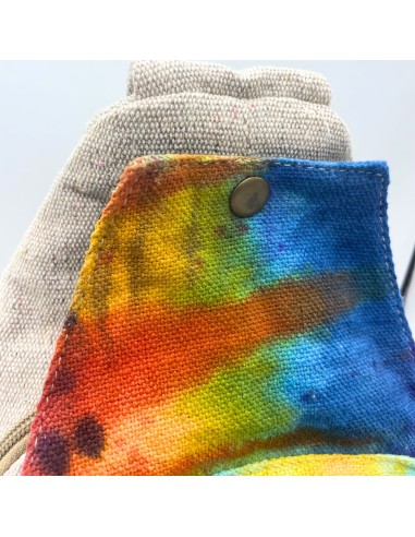 Sac bandoulière en chanvre tie?dye