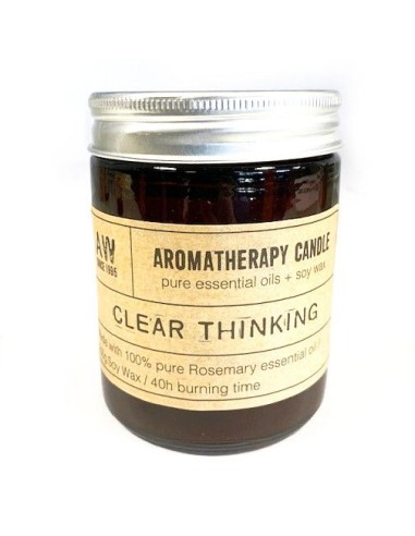 Bougie d’aromathérapie – Clarté de l’esprit