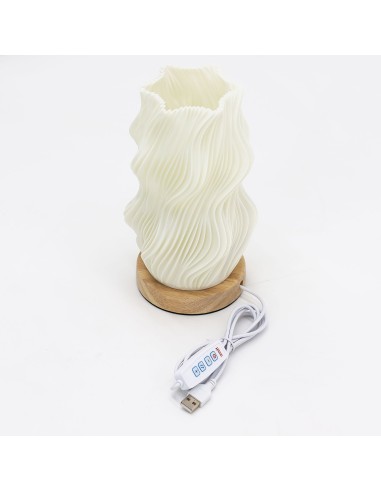Lampe décorative moderne étoile torsadée – Lumière zen