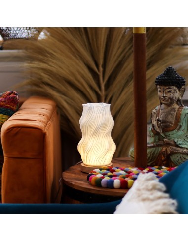 Lampe décorative moderne étoile torsadée – Lumière zen