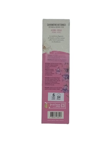 Encens botanique – Jasmin & rose