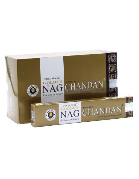 Encens Golden Nag – Chandan (santal)