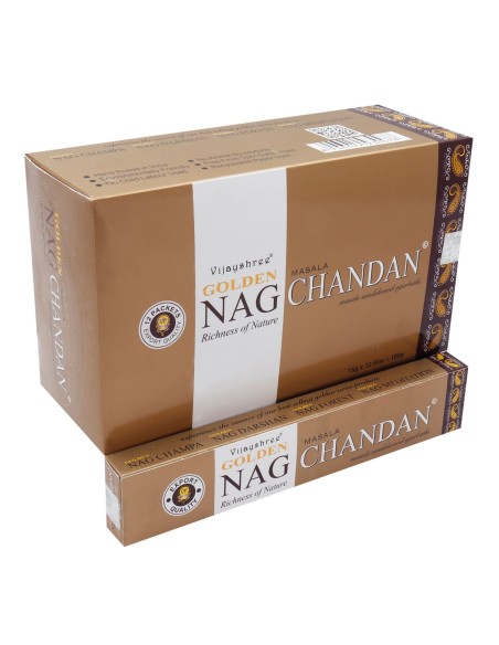 Encens Golden Nag – Chandan (santal)