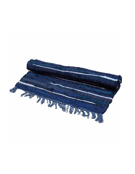 Petit tapis chiffon premium – Gris charbon zen