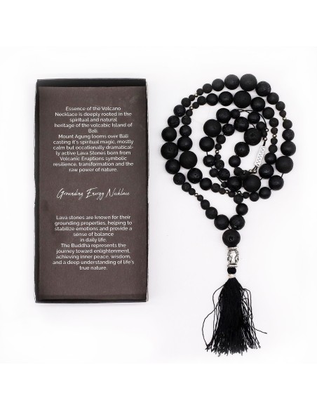 Collier Essence du Volcan – Ancrage & énergie intérieure