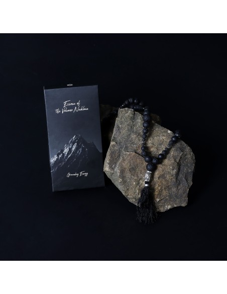 Collier Essence du Volcan – Ancrage & énergie intérieure