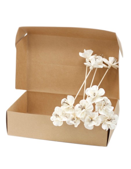 Diffuseur décoratif à fleurs naturelles – Lys