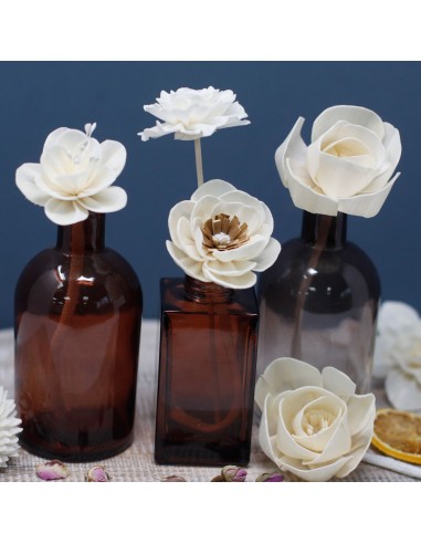 Diffuseur décoratif à fleurs naturelles – Lys