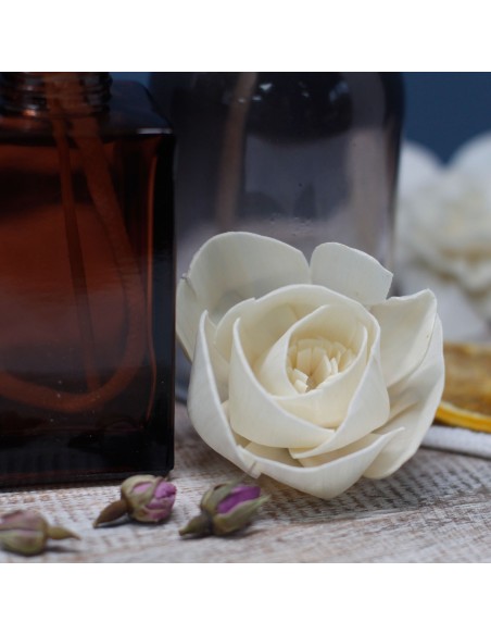 Diffuseur décoratif à fleurs naturelles – Lys
