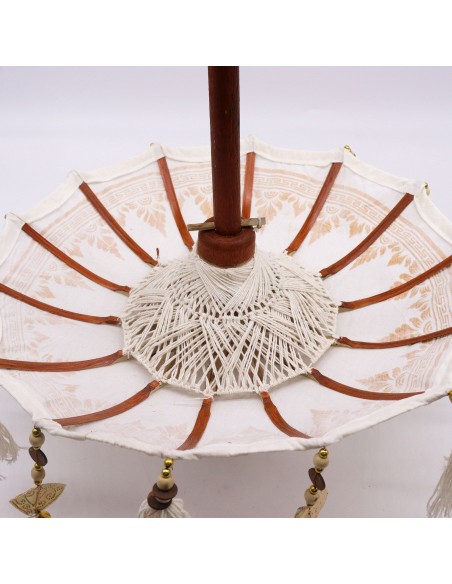 Ombrelle balinaise décorative naturelle – Zen authentique