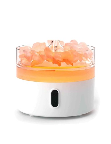 Diffuseur en sel de l’Himalaya – Effet flamme zen