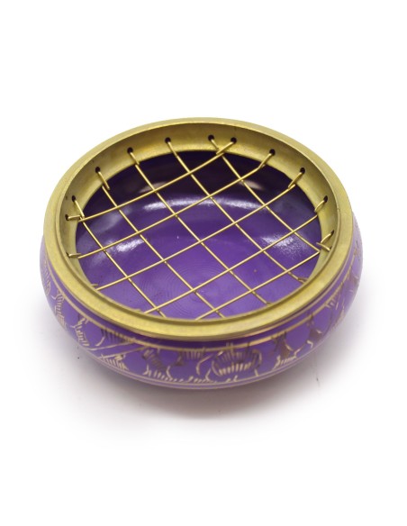 Brûleur d’encens sur charbon – Chakra coronal lumière
