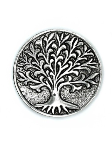 Porte?encens Arbre de Vie – Aluminium poli