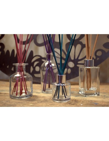 Flacon diffuseur rond – Style ancien, transparent 250ml