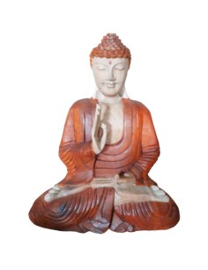 Statue de Bouddha sculptée main – Transmission spirituelle