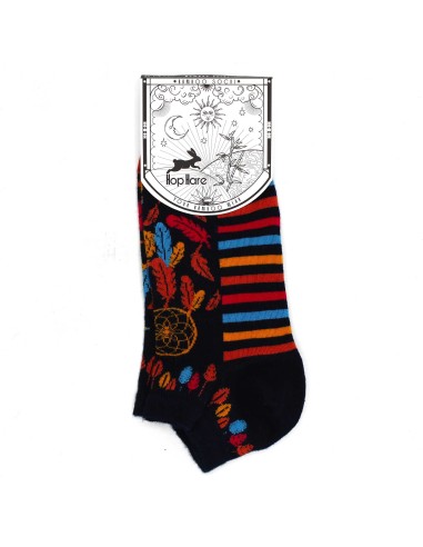 Chaussettes basses en bambou Hop Hare – Attrape-rêves (S/M)