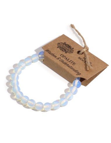 Bracelet énergétique en opalite – Douce lumière