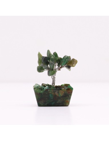 Mini arbre de pierres – Aventurine verte & orgonite