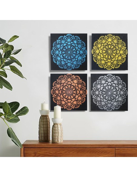 Set de broderies mandala – Harmonie murale