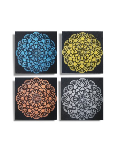Set de broderies mandala – Harmonie murale