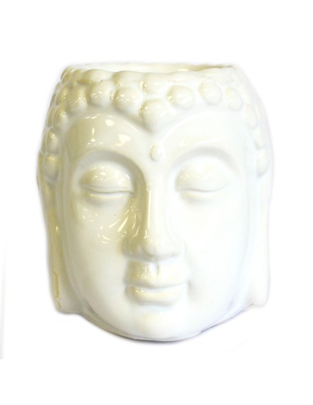Brûle-parfum Bouddha – Blanc zen