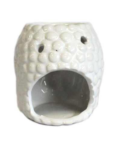 Brûle-parfum Bouddha – Blanc zen