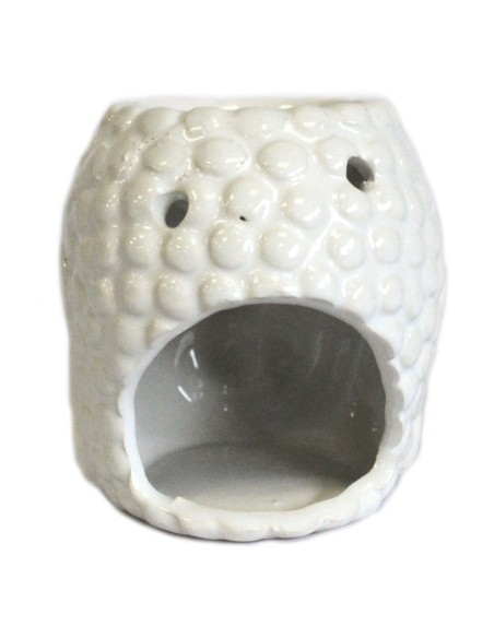 Brûle-parfum Bouddha – Blanc zen