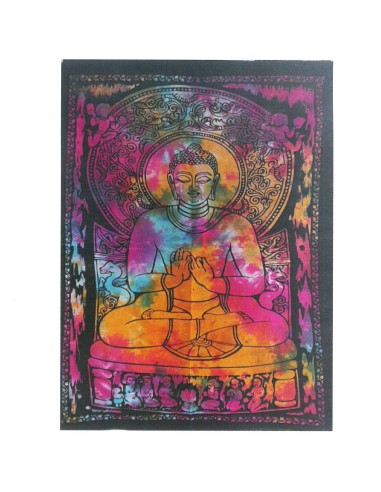 Tenture murale Bouddha paisible – Méditation zen