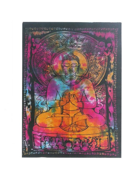 Tenture murale Bouddha paisible – Méditation zen