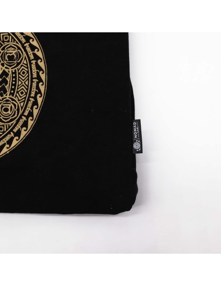 Sac tote extra?grand en coton stonewashed – Chakra de la liberté