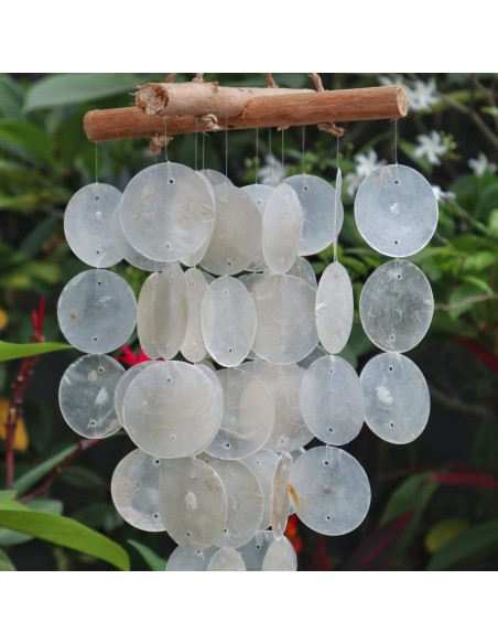 Carillon en bois – Croix perle zen
