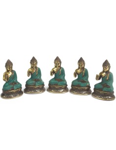 Mini Bouddha assis – Geste de bénédiction