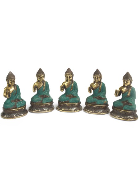 Mini Bouddha assis – Geste de bénédiction