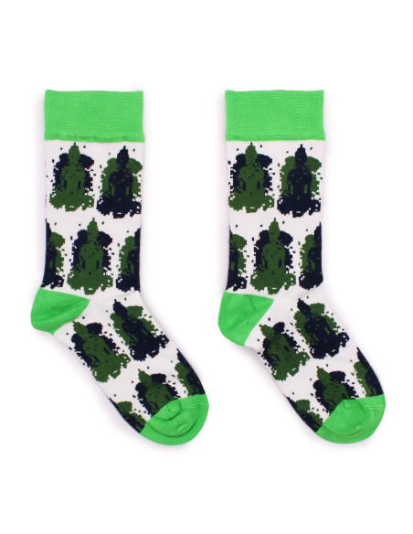 Chaussettes en bambou Hop Hare – Bouddha de Bali (S/M)