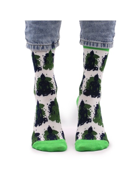 Chaussettes en bambou Hop Hare – Bouddha de Bali (S/M)