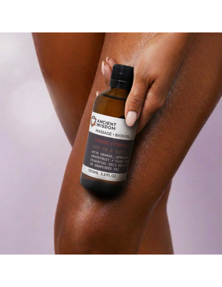 Huile de massage chaleureuse & dynamisante
