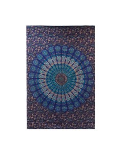 Colcha en coton Mandala classique – Harmonie intérieure