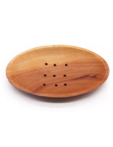 Porte-savon classique en acajou – Ovale