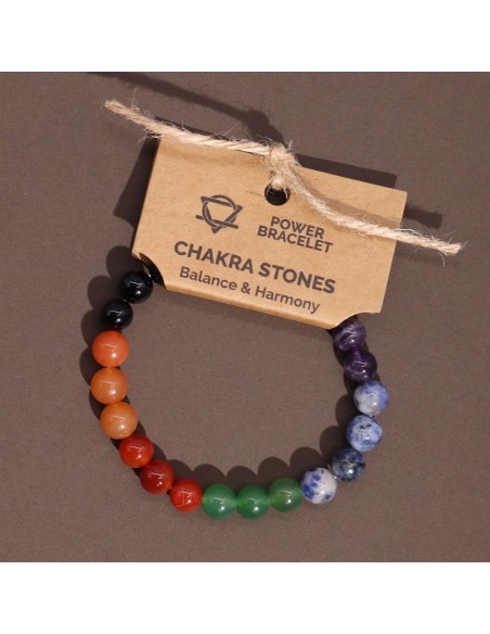 Bracelet pouvoir Chakras – Équilibre énergétique