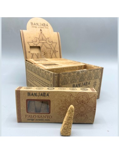 Cônes pyramidaux Banjara Smudge – Palo Santo