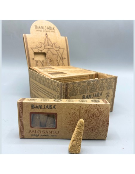 Cônes pyramidaux Banjara Smudge – Palo Santo