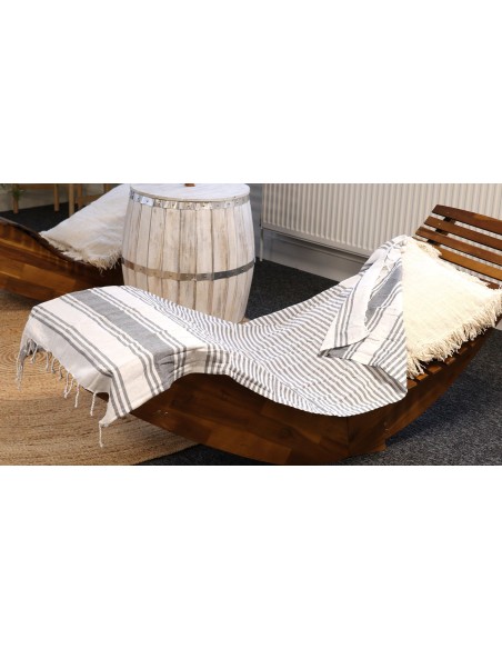 Serviette de spa esprit hammam – Détente profonde