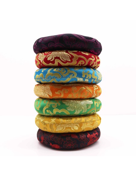 Coussin d’anneau pour bol tibétain – Sérénité sonore