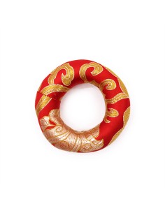 Coussin d’anneau rouge – Bol tibétain zen
