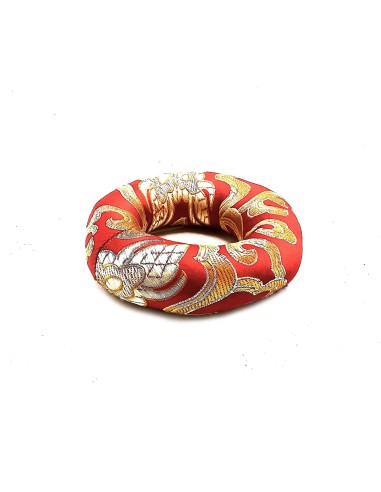 Coussin d’anneau rouge – Bol tibétain zen