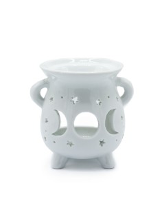 Brûle-parfum phases lunaires – Blanc zen