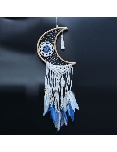 Attrape-rêves macramé lune – Douce protection