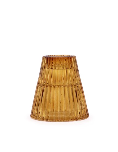 Photophore réversible pour dîner – Ambre ancien